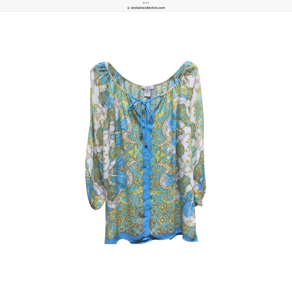 Cache Lightweight Resort-Style Blouse